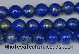 CMJ955 15.5 inches 4mm round Mashan jade beads wholesale