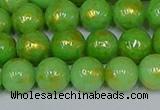 CMJ976 15.5 inches 6mm round Mashan jade beads wholesale