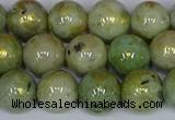 CMJ982 15.5 inches 8mm round Mashan jade beads wholesale