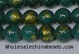 CMJ991 15.5 inches 6mm round Mashan jade beads wholesale