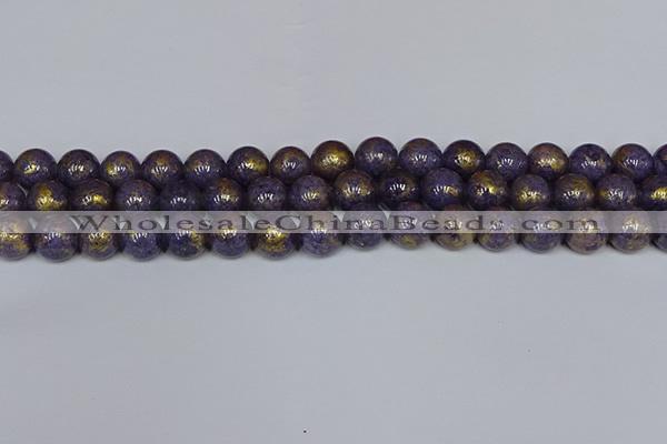 CMJ997 15.5 inches 8mm round Mashan jade beads wholesale