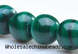 CMN01 A grade 3mm round natural malachite beads Wholesale