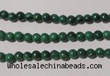 CMN200 15.5 inches 2mm round natural malachite beads wholesale