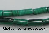 CMN410 15.5 inches 4*9mm tube natural malachite beads wholesale