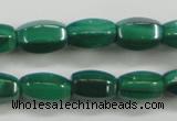 CMN422 15.5 inches 5*8mm faceted rice natural malachite beads