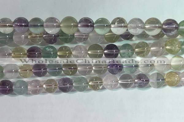 CMQ457 15.5 inches 8mm round colorfull quartz beads wholesale