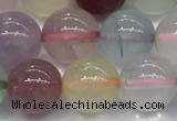 CMQ572 15.5 inches 10mm round mixed quartz beads wholesale