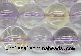 CMQ581 15 inches 10mm round mixed quartz beads