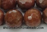 CMS1019 15.5 inches 20mm faceted round AA grade moonstone beads