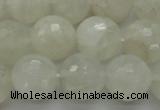 CMS1045 15.5 inches 14mm faceted round A grade white moonstone beads