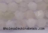 CMS1154 15.5 inches 8mm faceted nuggets white moonstone beads