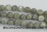 CMS123 15.5 inches 8mm faceted round moonstone gemstone beads