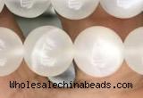 CMS1463 15.5 inches 10mm round white moonstone beads wholesale