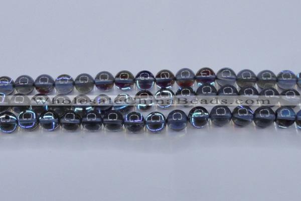 CMS1514 15.5 inches 12mm round synthetic moonstone beads wholesale