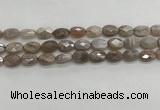 CMS1799 15.5 inches 10*14mm faceted oval AB-color moonstone beads