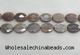 CMS1803 15.5 inches 18*25mm faceted oval AB-color moonstone beads