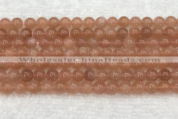 CMS1896 15.5 inches 8mm round moonstone gemstone beads