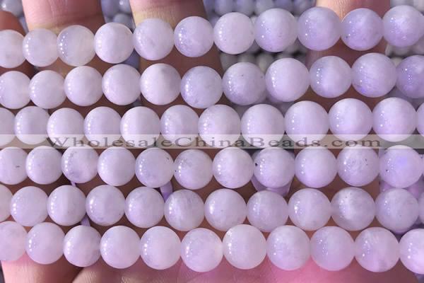 CMS1917 15.5 inches 10mm round white moonstone beads wholesale