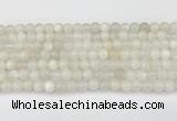 CMS2026 15.5 inches 6mm round white moonstone beads wholesale