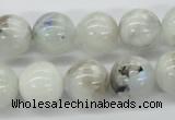 CMS207 15.5 inches 14mm round moonstone gemstone beads wholesale