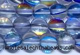 CMS2212 15 inches 6mm, 8mm, 10mm & 12mm round synthetic moonstone beads