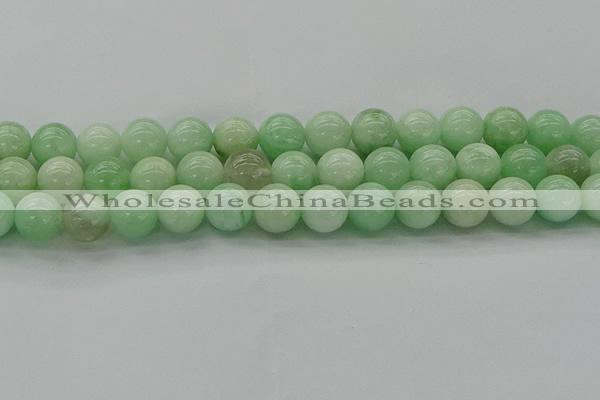 CMS413 15.5 inches 10mm round green moonstone beads wholesale