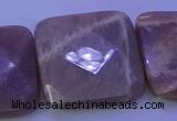 CMS596 15.5 inches 30*30mm faceted square moonstone gemstone beads