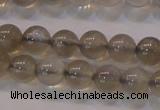 CMS851 15.5 inches 6mm round natural black moonstone beads