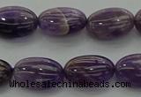 CNA1037 15.5 inches 10*14mm oval dogtooth amethyst beads wholesale