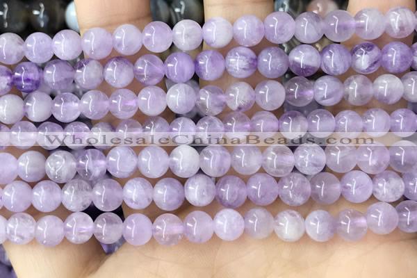 CNA1141 15.5 inches 6mm round lavender amethyst beads wholesale