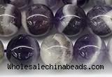 CNA1156 15.5 inches 8mm round natural dogtooth amethyst beads