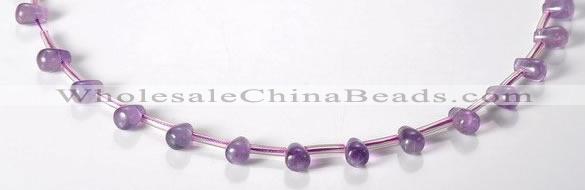 CNA23 6*9mm teardrop A+ grade natural amethyst beads Wholesale