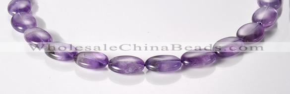 CNA25 13*18mm oval A- grade natural amethyst beads Wholesale