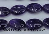 CNA276 15.5 inches 13*18mm oval natural amethyst beads wholesale