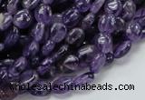 CNA30 15.5 inches 7*9mm oval grade A natural amethyst beads