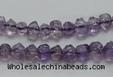 CNA39 15.5 inches 6*9mm pig-shaped grade A natural amethyst beads