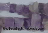 CNA469 15.5 inches 8*15mm chips natural lavender amethyst beads