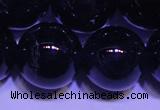 CNA557 15.5 inches 18mm round A grade natural dark amethyst beads