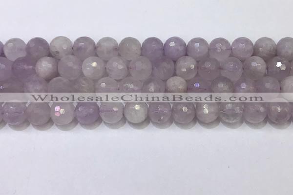 CNA791 15.5 inches 10mmm faceted round lavender amethyst beads