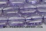 CNA851 15.5 inches 12*16mm rectangle natural light amethyst beads