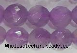 CNA963 15.5 inches 6mm faceted round natural lavender amethyst beads