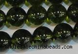 CNC435 15.5 inches 14mm round dyed natural white crystal beads