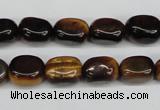 CNG01 15.5 inches 9*12mm nuggets yellow tiger eye gemstone beads