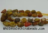 CNG1168 15.5 inches 15*25mm - 25*30mm nuggets agate beads