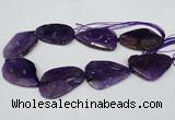 CNG1210 15.5 inches 30*45mm - 35*50mm freeform agate beads