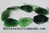 CNG1215 15.5 inches 35*40mm - 40*55mm freeform agate beads