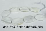 CNG1242 15.5 inches 30*40mm - 40*50mm freeform agate beads