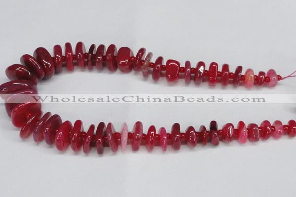 CNG1432 15.5 inches 10*12mm - 20*25mm nuggets agate gemstone beads