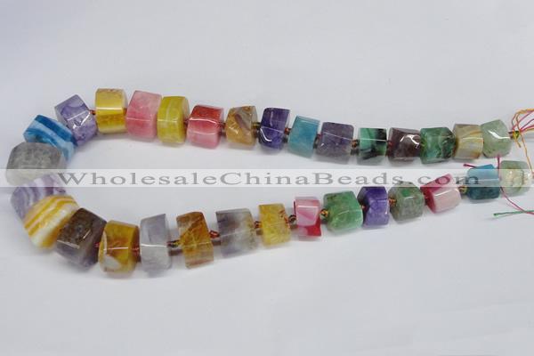 CNG1481 15.5 inches 10*15mm - 12*22mm nuggets agate gemstone beads