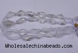 CNG1700 15.5 inches 15*20mm - 18*35mm nuggets white crystal beads